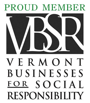 Proud Member Vermont Businesses for Social Responsibility